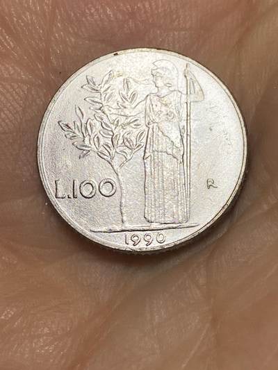 2025年第六十七场(总第九十三场）外国好品散币(免佣金) - 意大利🇮🇹1996年100里拉