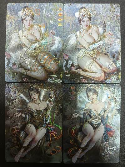 天玑星卡拍第一百零五期《7.17周四截拍》持续收拍收评中 满赠卡需备注 - 焱卡文化 玉面公主+胡喜媚 幻彩折光 四张
