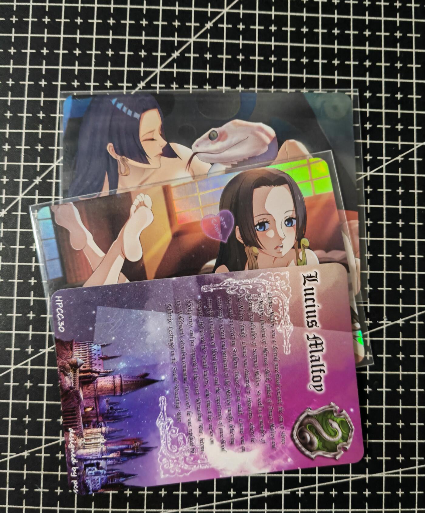 铃鹿第五期（提示一：自制卡难免瑕疵，可能存在撞角爆边等出厂瑕疵，介意慎拍；提示二：参拍请慎重，跑单押金不退的）） 卡将女帝艺术版彩闪对卡一