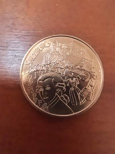 长老汇蛇年精选第二十三场拍卖 2014奥地利萨尔茨堡音乐节10欧元铜币