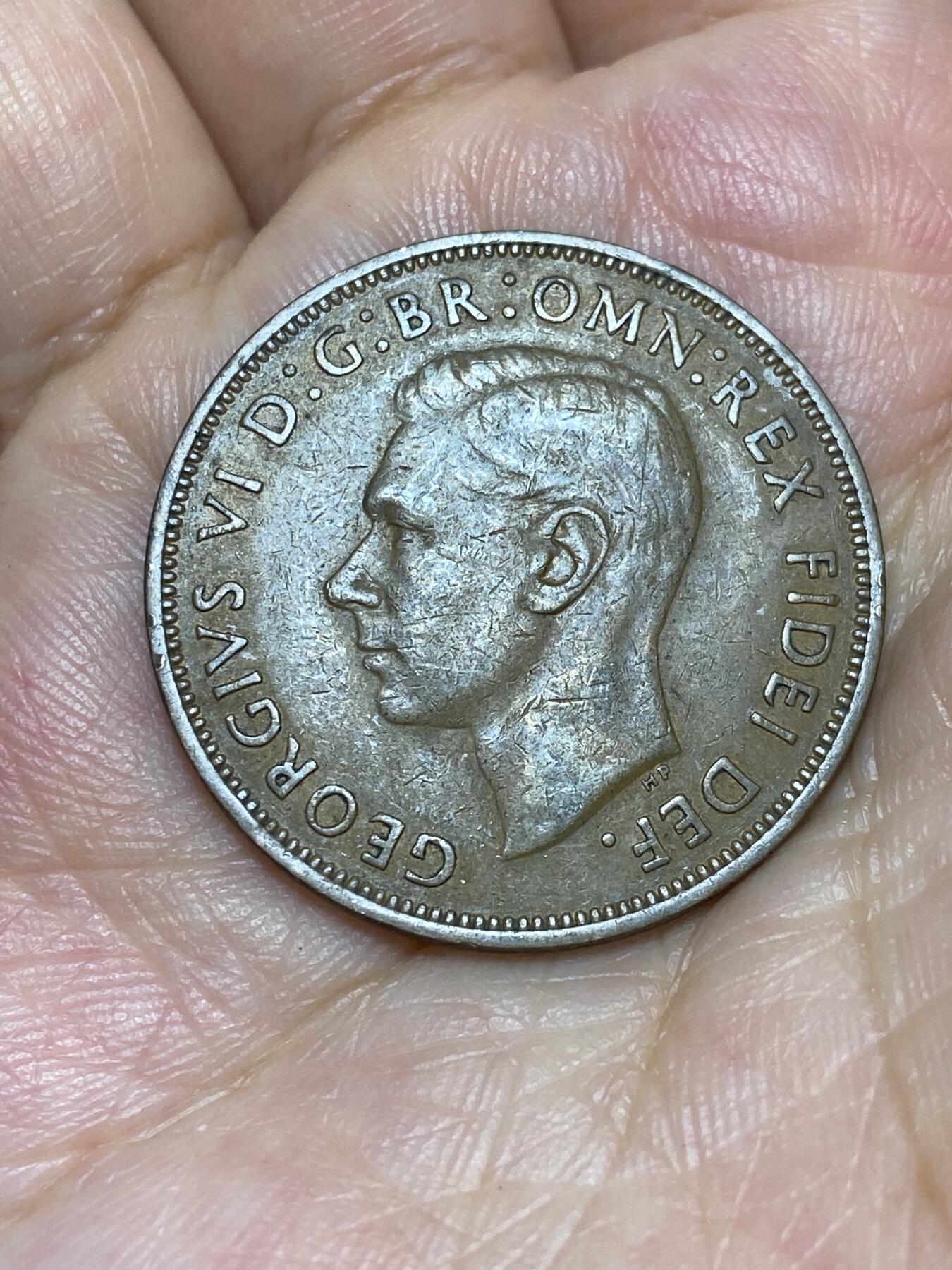 2025年第六十七场(总第九十三场）外国好品散币(免佣金) 英国🇬🇧1949年1便士(乔治六世第二版，首发年)