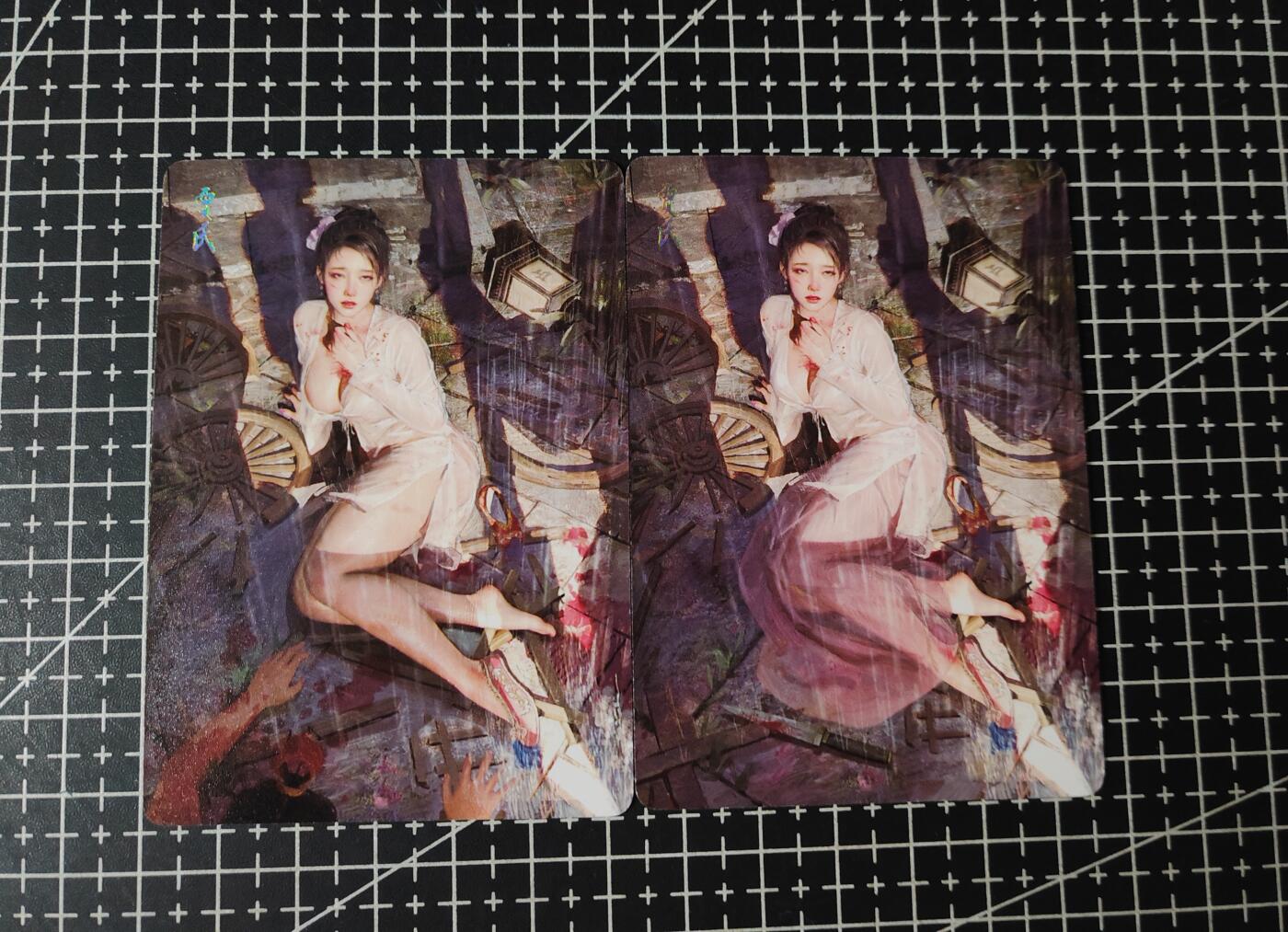 铃鹿第五期（提示一：自制卡难免瑕疵，可能存在撞角爆边等出厂瑕疵，介意慎拍；提示二：参拍请慎重，跑单押金不退的）） 贾氏普卡