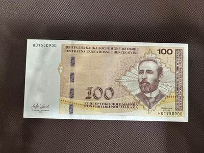 喜羊羊钱币收藏2025第7期(普品场) - 波黑2019年 100马克穆族  unc  H01550900  无47 