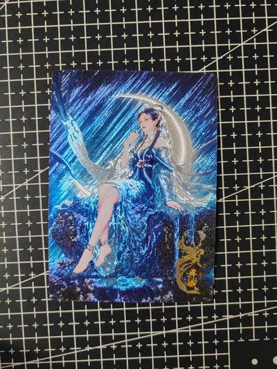 铃鹿第五期（提示一：自制卡难免瑕疵，可能存在撞角爆边等出厂瑕疵，介意慎拍；提示二：参拍请慎重，跑单押金不退的）） - 宗rich嫦娥