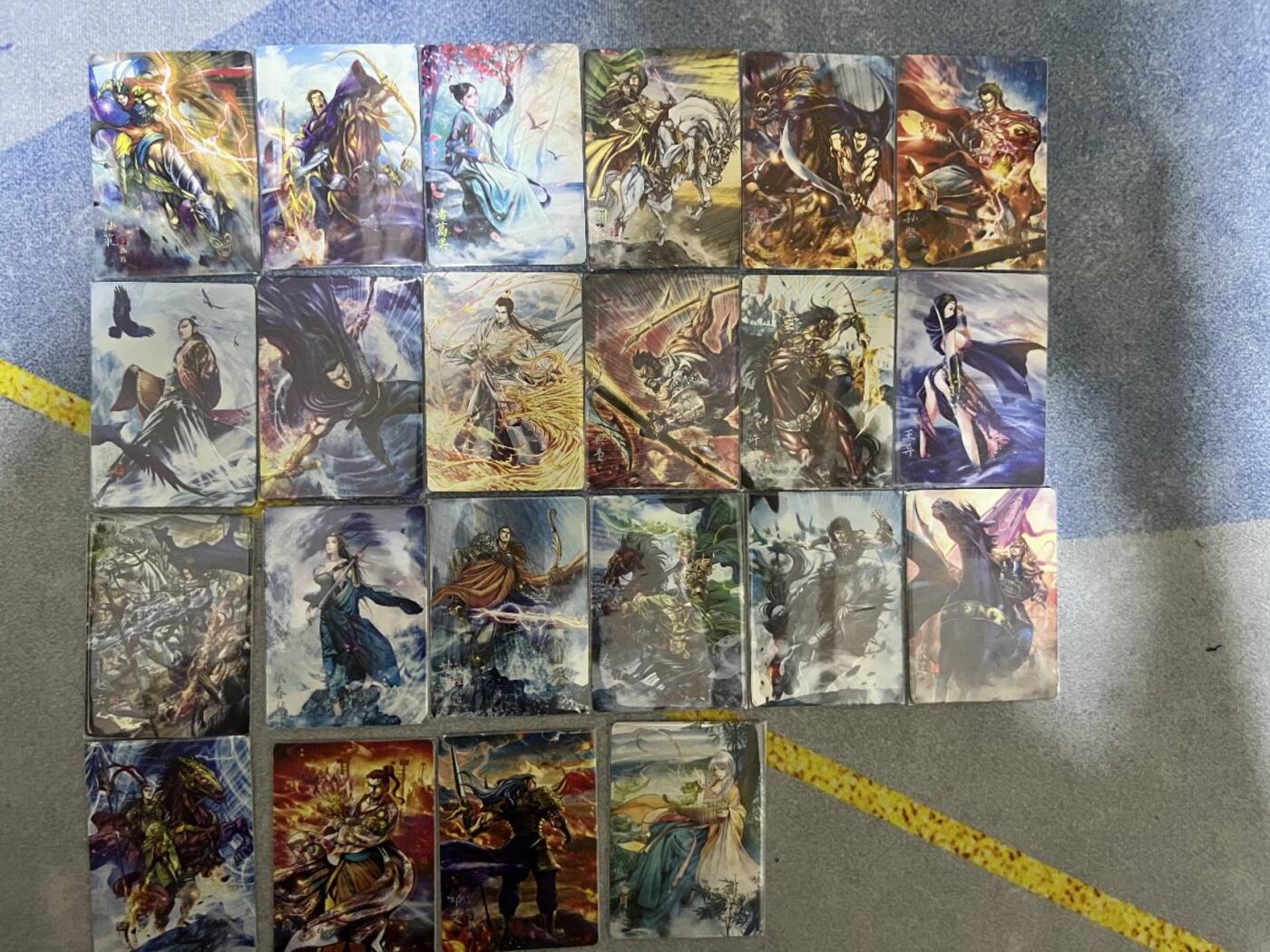 龙虎卡牌第46场 （无佣金，满120包邮，欢迎送拍） 星光卡52张全 燎原三国豪杰传 第一弹（ssr+sr 不缺卡）