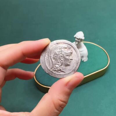 【麦稀奇收藏嘉年华】琋语集藏2025年07月欧洲古典打制币拍卖 古希腊阿提卡新式雅典娜和猫头鹰4德银币