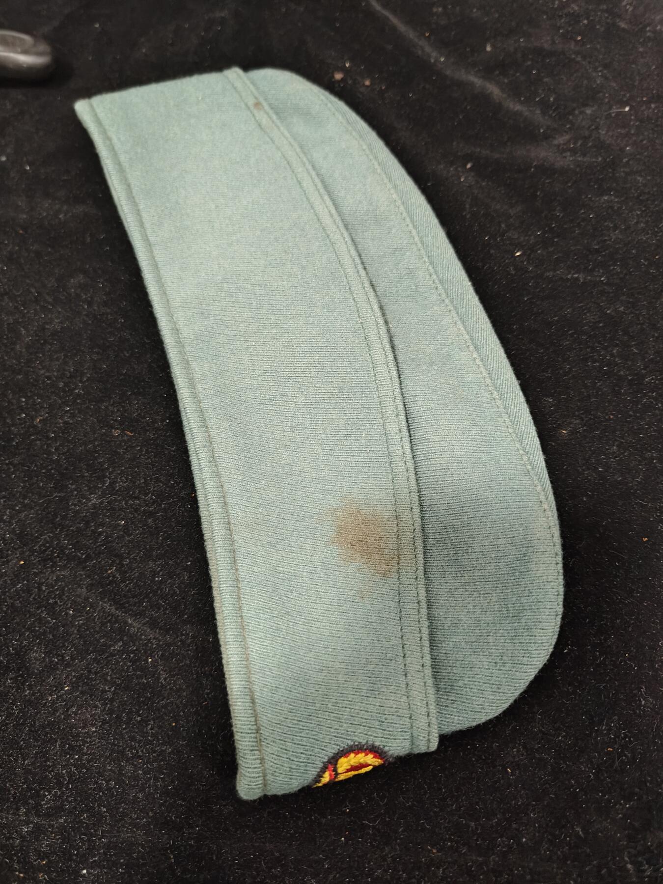 0元起拍勋章 第278期 咸鱼国勋章拍卖专场 7月20日（周日）下午6：00开始 早期马裤呢东德警务人员船帽 57CM