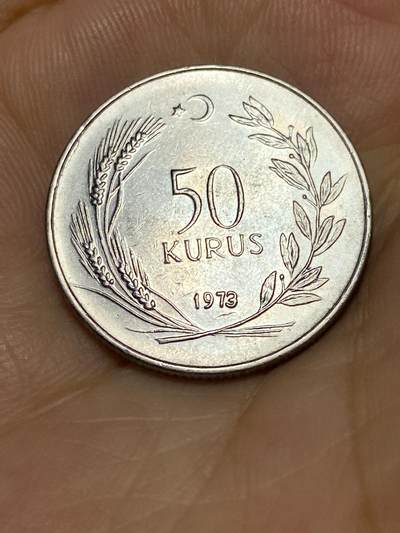 2025年第六十七场(总第九十三场）外国好品散币(免佣金) - 好品–土耳其🇹🇷1973年50库鲁(安纳托利亚新娘图案)