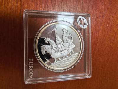 长老汇蛇年精选第二十三场拍卖 2009拉脱维亚圣诞树500年纪念1拉特精制银币