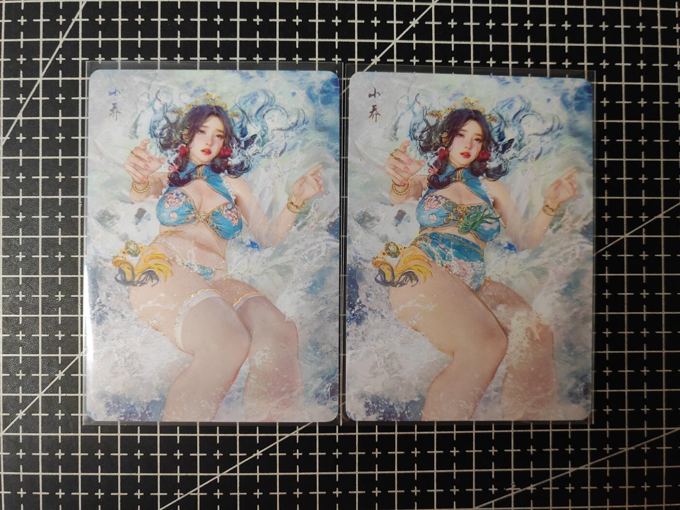 铃鹿第五期（提示一：自制卡难免瑕疵，可能存在撞角爆边等出厂瑕疵，介意慎拍；提示二：参拍请慎重，跑单押金不退的）） 小乔幻普