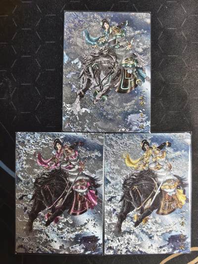亡灵潮玩 蛇年第四场 7月17日20点截拍  - 【卡德曼】谷粒 扈三娘 47号 裸卡3色一套 