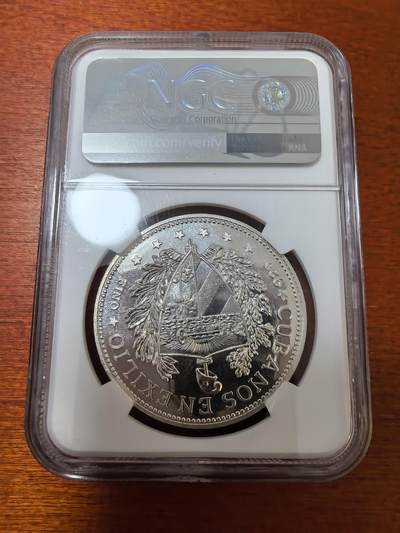 长老汇蛇年精选第二十三场拍卖 1965 古巴流亡政府发行1比索精制光边银币，NGC PF67CAMEO，大名誉品，N盒唯一记录