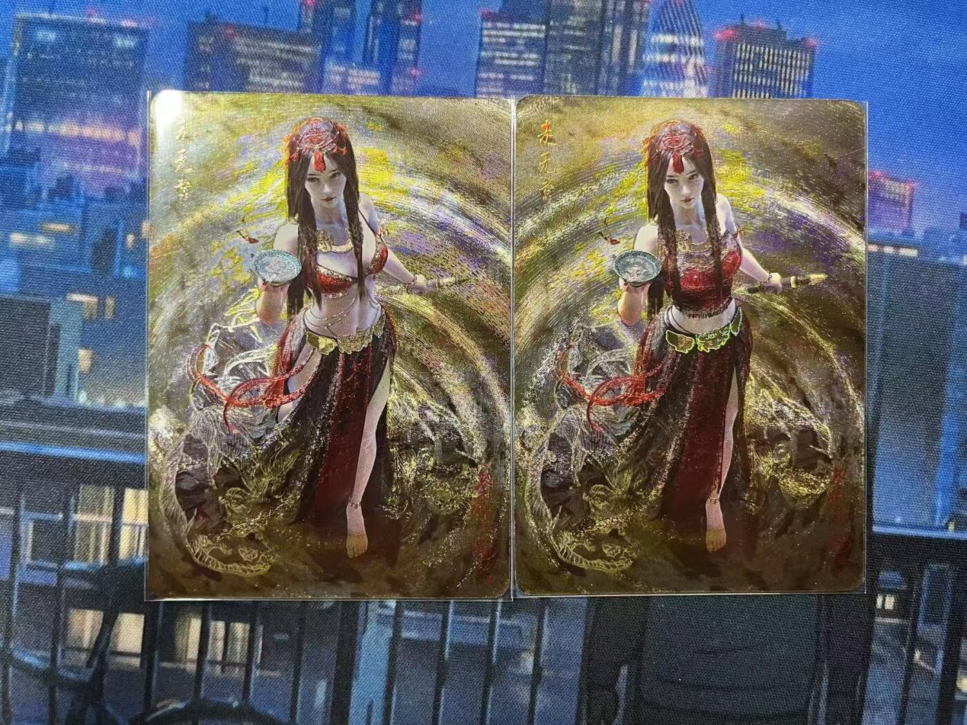 阳大大卡牌超级大甩拍第62期（周五晚上九点截拍，持续收拍品，进群福利早知道） 焱卡文化 燎原卡牌-刷子ST_Brush 妖姬传 走无常 幻彩粗闪双服饰2张