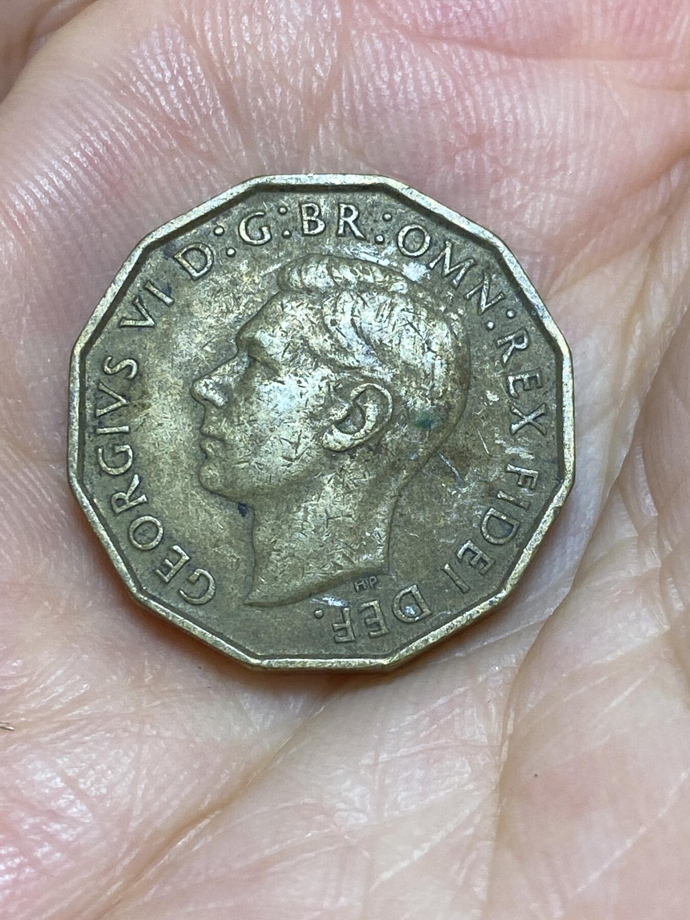 2025年第六十七场(总第九十三场）外国好品散币(免佣金) 英国🇬🇧1952年3便士(乔治六世第二版，关门年)