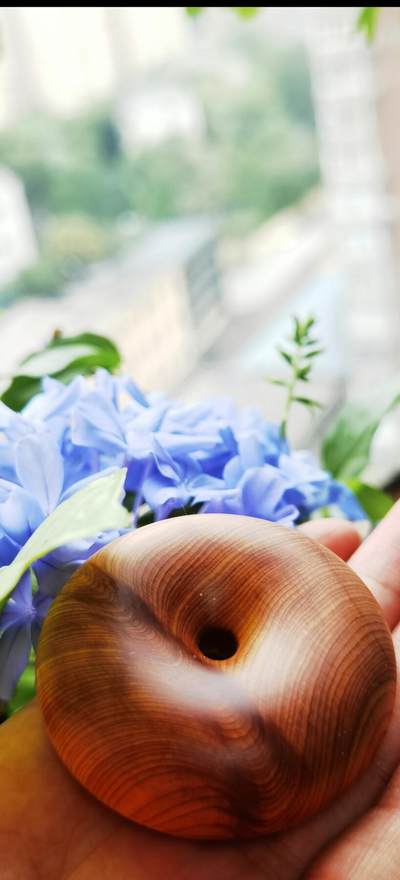 崖柏手把件 崖柏手把件