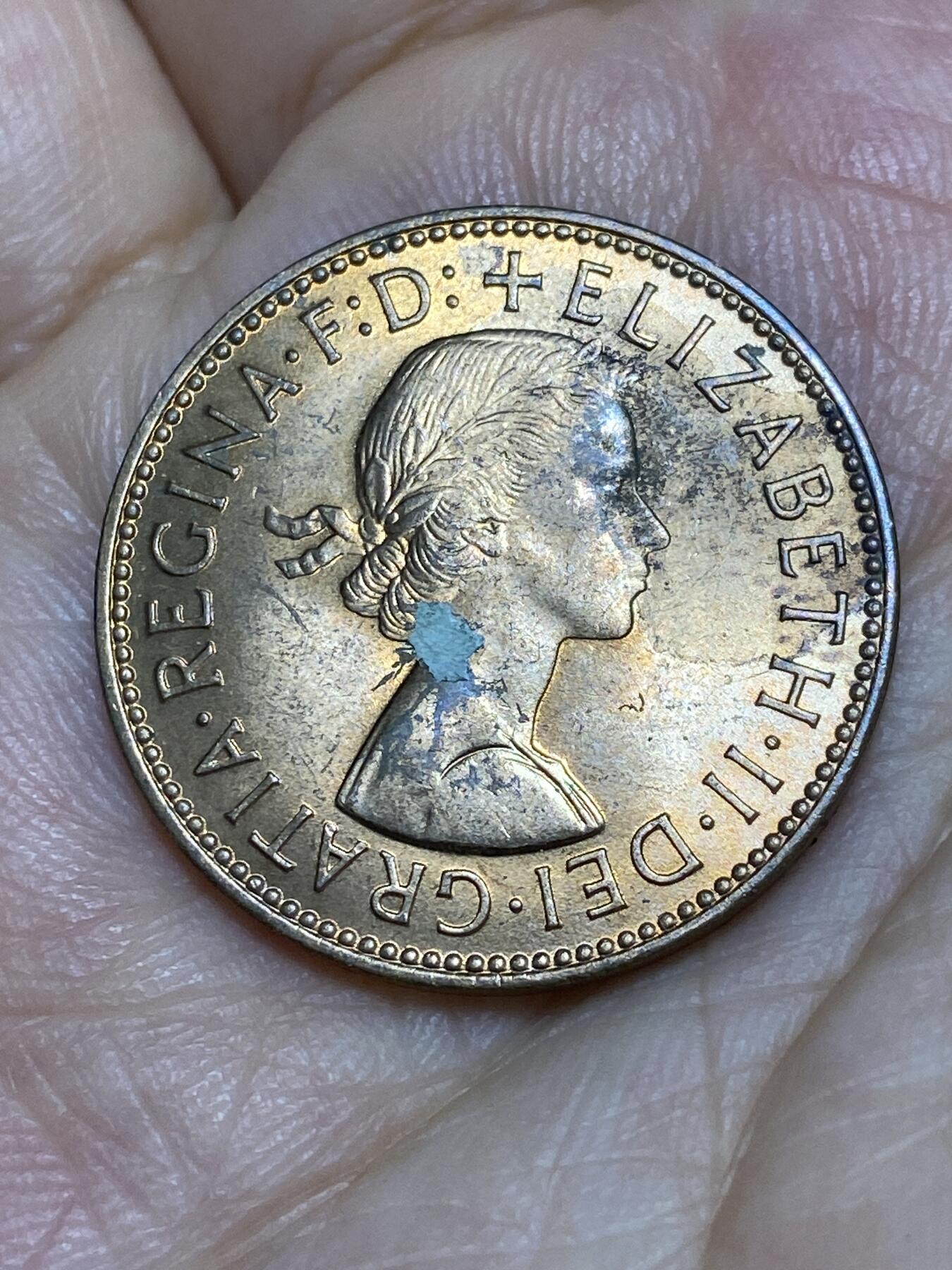2025年第六十七场(总第九十三场）外国好品散币(免佣金) 英国🇬🇧1965年半便士(伊丽莎白二世青年桂冠)