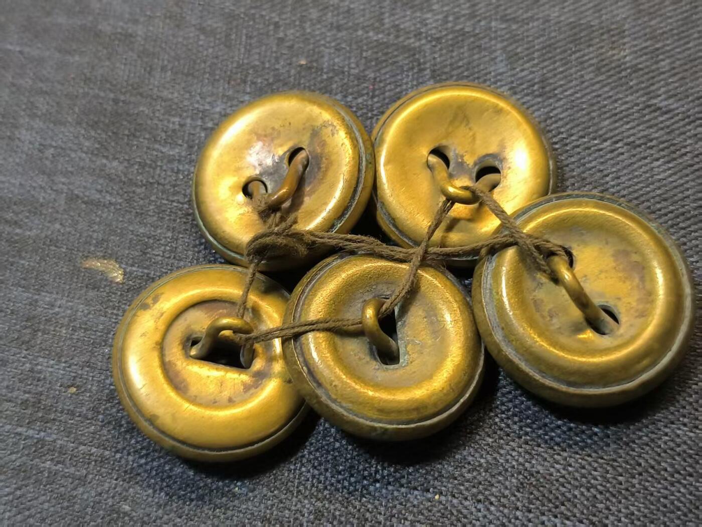古林万国勋赏☆☆爱藏☆☆精品第二期-分享拍场赚佣金 su-M五零式海军干部常服纽扣一套
