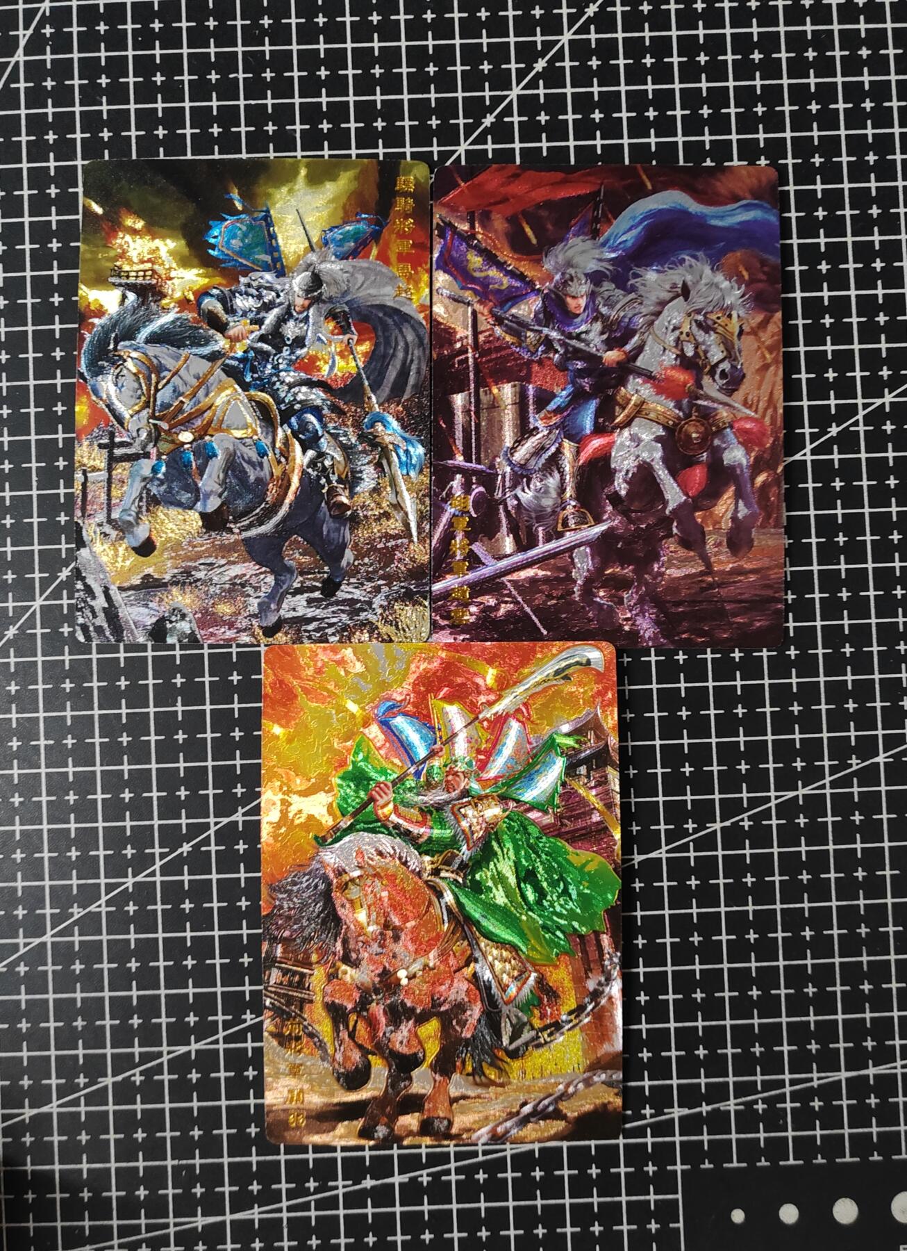 铃鹿第五期（提示一：自制卡难免瑕疵，可能存在撞角爆边等出厂瑕疵，介意慎拍；提示二：参拍请慎重，跑单押金不退的）） 奇点五虎将赵马关粗闪