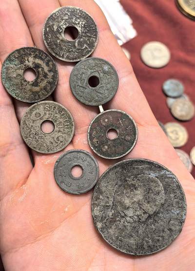 南宋泉阁俄币 外币 国币 专场第十四期【送拍无额外佣金】 - 品弱外国钱币一组七枚