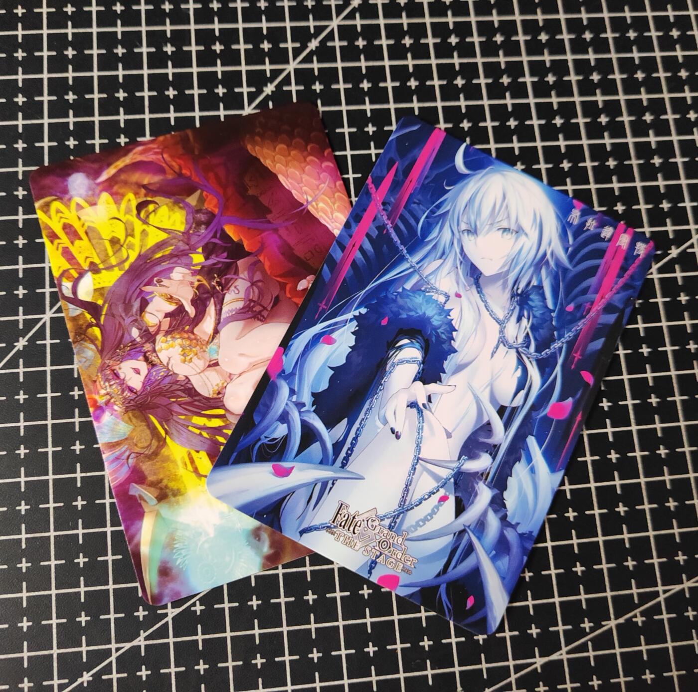 铃鹿第五期（提示一：自制卡难免瑕疵，可能存在撞角爆边等出厂瑕疵，介意慎拍；提示二：参拍请慎重，跑单押金不退的）） FGO彩闪对卡