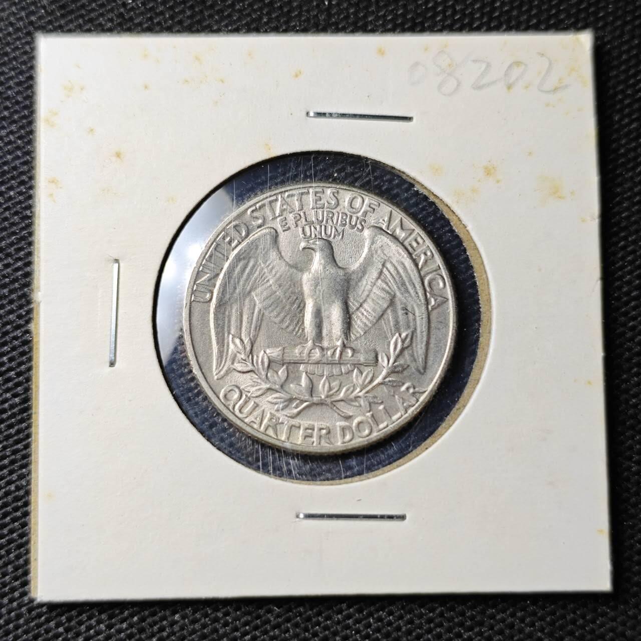 KK钱币收藏小铺 第308期 2月预留时间 周末发货  1967美国25分好品