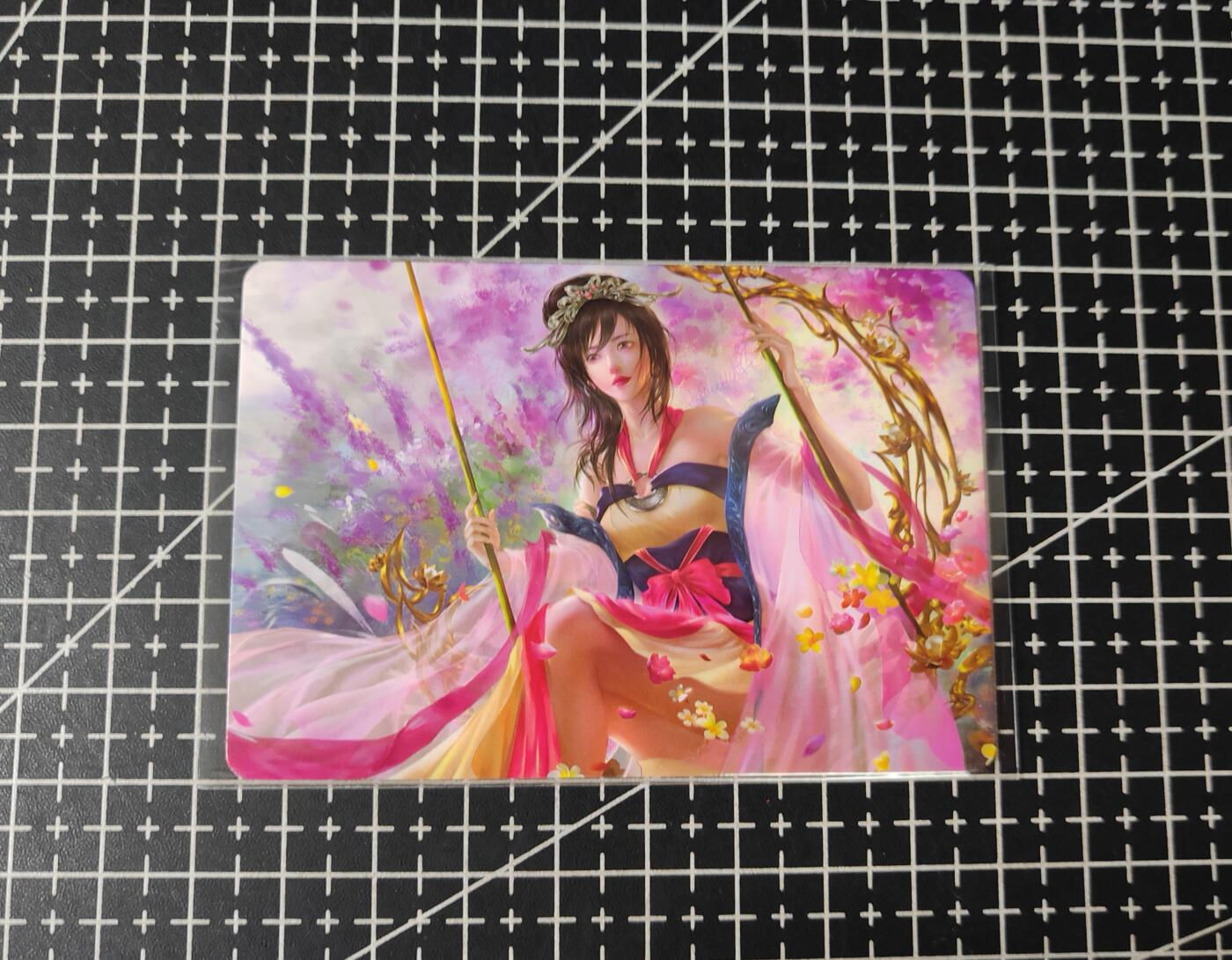 铃鹿第五期（提示一：自制卡难免瑕疵，可能存在撞角爆边等出厂瑕疵，介意慎拍；提示二：参拍请慎重，跑单押金不退的）） 潘多拉特卡天行九歌赤练钻闪