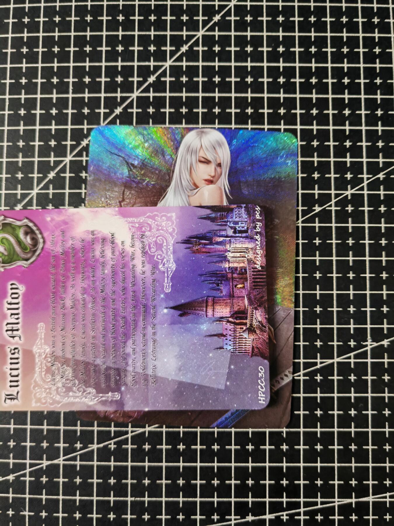铃鹿第五期（提示一：自制卡难免瑕疵，可能存在撞角爆边等出厂瑕疵，介意慎拍；提示二：参拍请慎重，跑单押金不退的）） 古风美女艺术彩闪单卡
