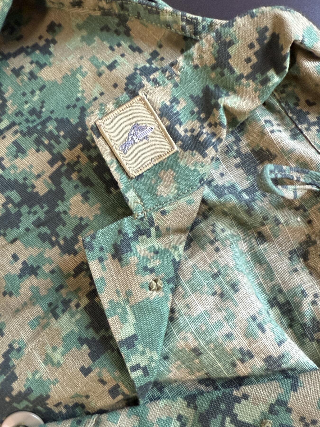 戎马世界章牌大赏第100期 新加坡军服