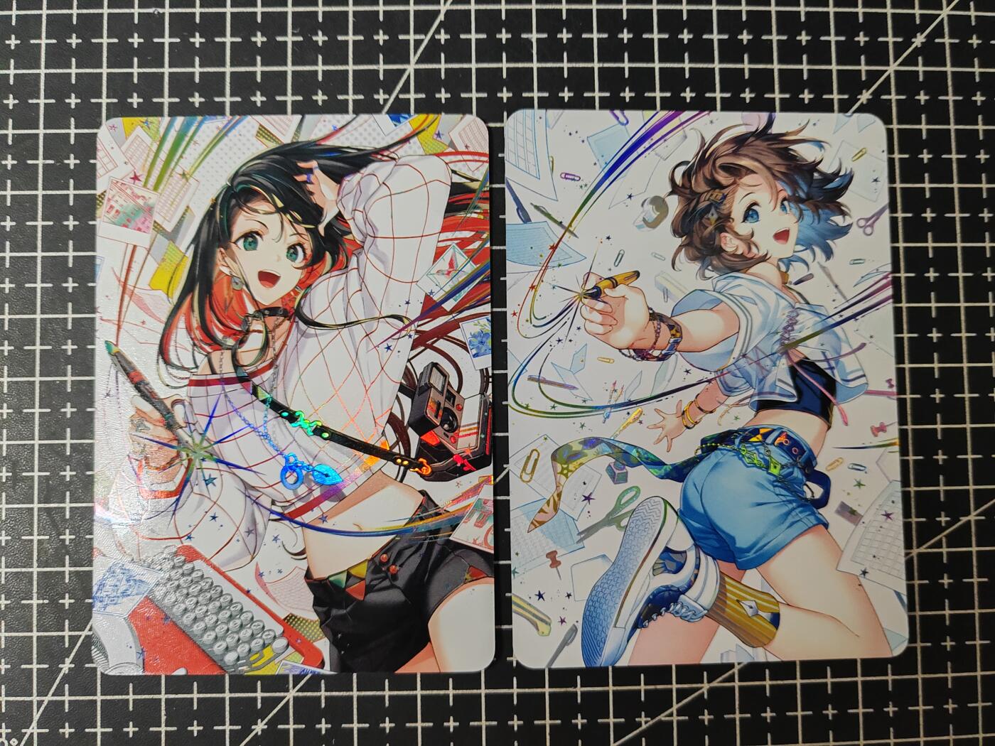 铃鹿第五期（提示一：自制卡难免瑕疵，可能存在撞角爆边等出厂瑕疵，介意慎拍；提示二：参拍请慎重，跑单押金不退的））