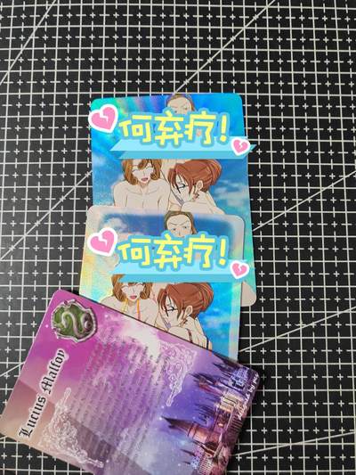 铃鹿第五期（提示一：自制卡难免瑕疵，可能存在撞角爆边等出厂瑕疵，介意慎拍；提示二：参拍请慎重，跑单押金不退的）） - 柯南彩闪艺术版对卡二