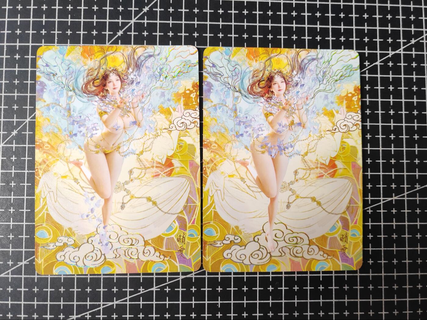 铃鹿第五期（提示一：自制卡难免瑕疵，可能存在撞角爆边等出厂瑕疵，介意慎拍；提示二：参拍请慎重，跑单押金不退的）） 晴雯幻普对卡