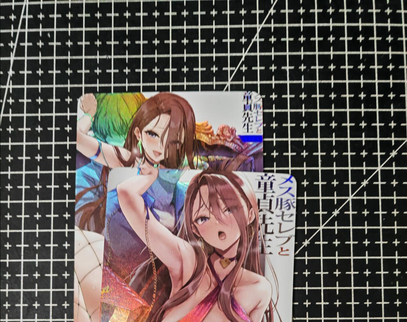 铃鹿第五期（提示一：自制卡难免瑕疵，可能存在撞角爆边等出厂瑕疵，介意慎拍；提示二：参拍请慎重，跑单押金不退的）） 童贞先生彩闪艺术对卡