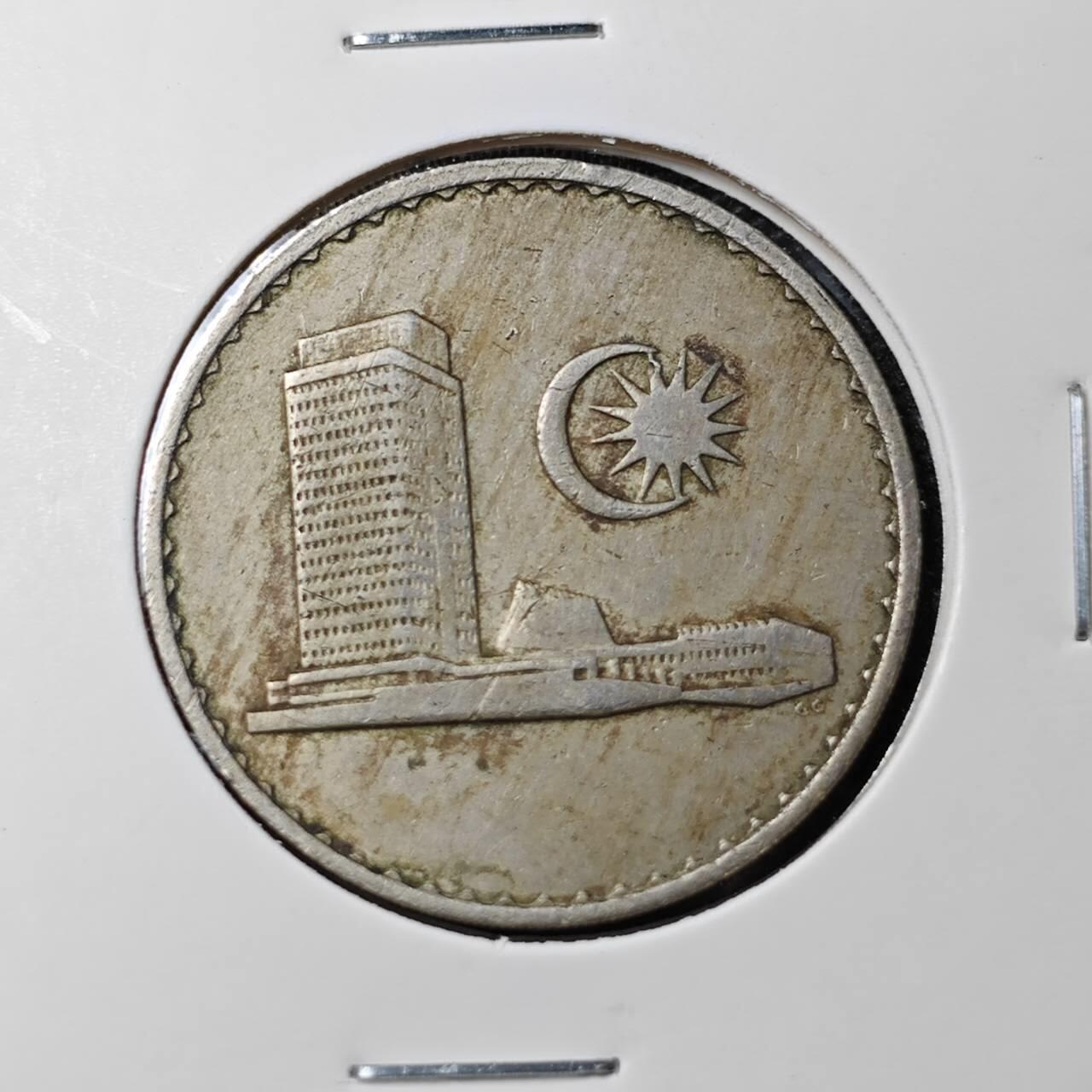 KK钱币收藏小铺 第308期 2月预留时间 周末发货 1968马来西亚50分 早期安全边