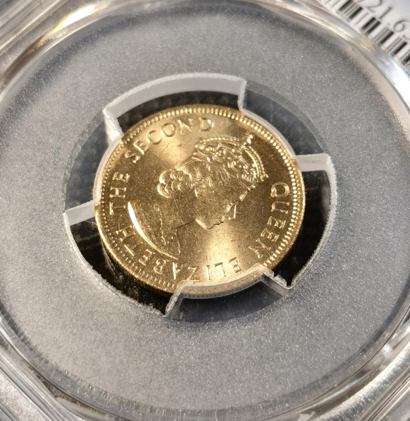  甄臻铺-世界币章拍卖（第25期），送拍享返佣金等优惠多多 PCGS-MS65 香港1978年1毫铜币，高分卷拆