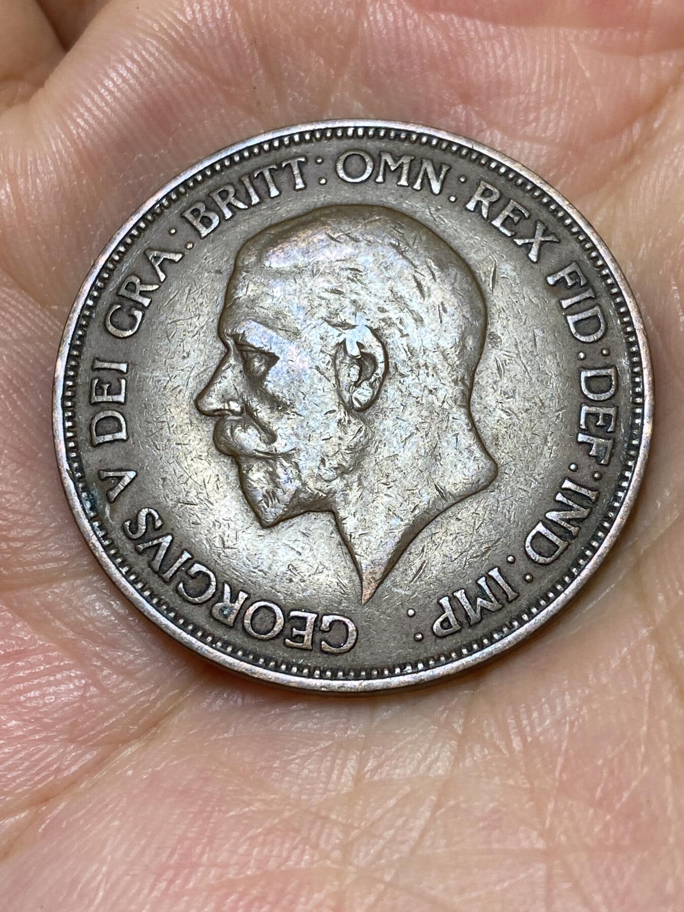 2025年第六十七场(总第九十三场）外国好品散币(免佣金) 英国🇬🇧1936年1便士(乔治五世逝世年，第三版关门年)