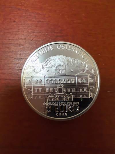 长老汇蛇年精选第二十三场拍卖 2004奥地利海尔布鲁恩罗马戏院10欧元精制银币