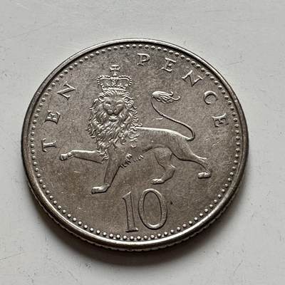 🌹外币初藏🌹🐯2025年第77场  每周二四六晚8️⃣点 接代拍 - 英国1992年10便士