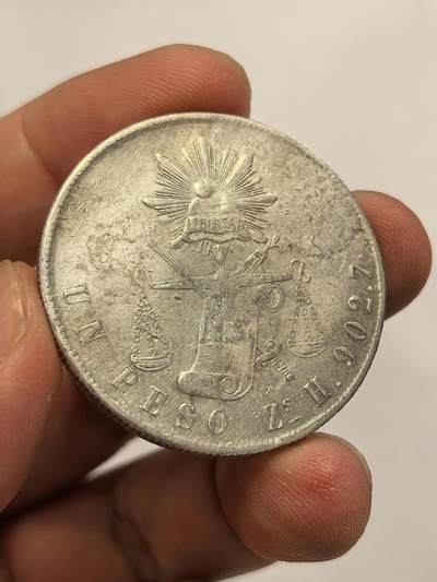 博洋堂世界钱币拍卖第131期（全场包邮） - 墨西哥天平鹰洋1870 ZS H 一比索 老包浆美品