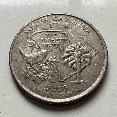 🌹外币初藏🌹🐯2025年第77场  每周二四六晚8️⃣点 接代拍 - 美国2000年25分