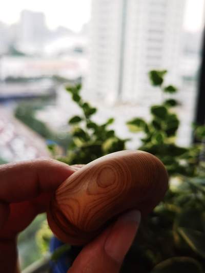 崖柏手把件 崖柏手把件