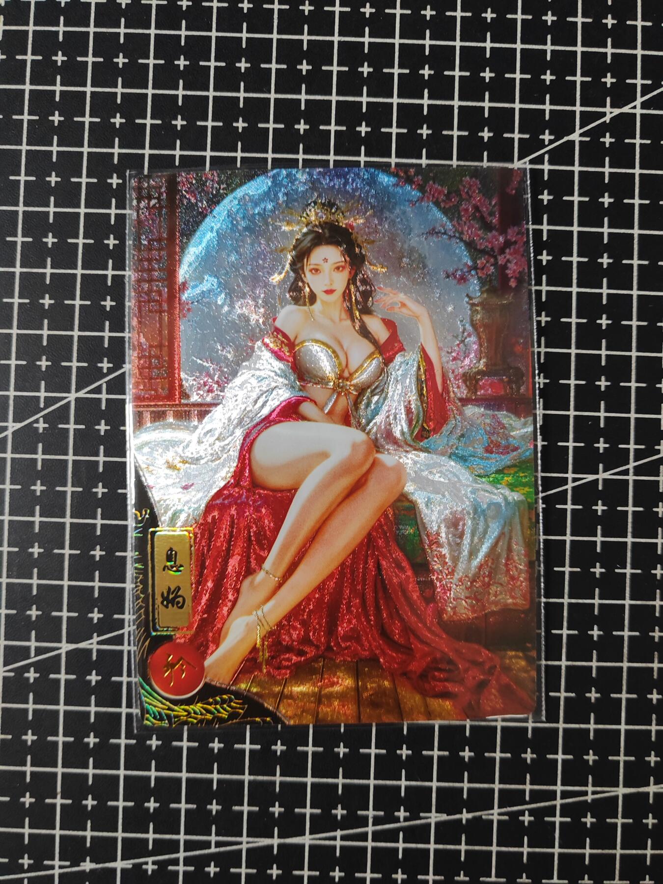 铃鹿第五期（提示一：自制卡难免瑕疵，可能存在撞角爆边等出厂瑕疵，介意慎拍；提示二：参拍请慎重，跑单押金不退的）） 奇点桃花女神息妫矜