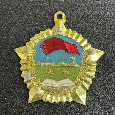 西秦中古拍卖第五十一期 - 云南昆明市盘龙区先进奖章