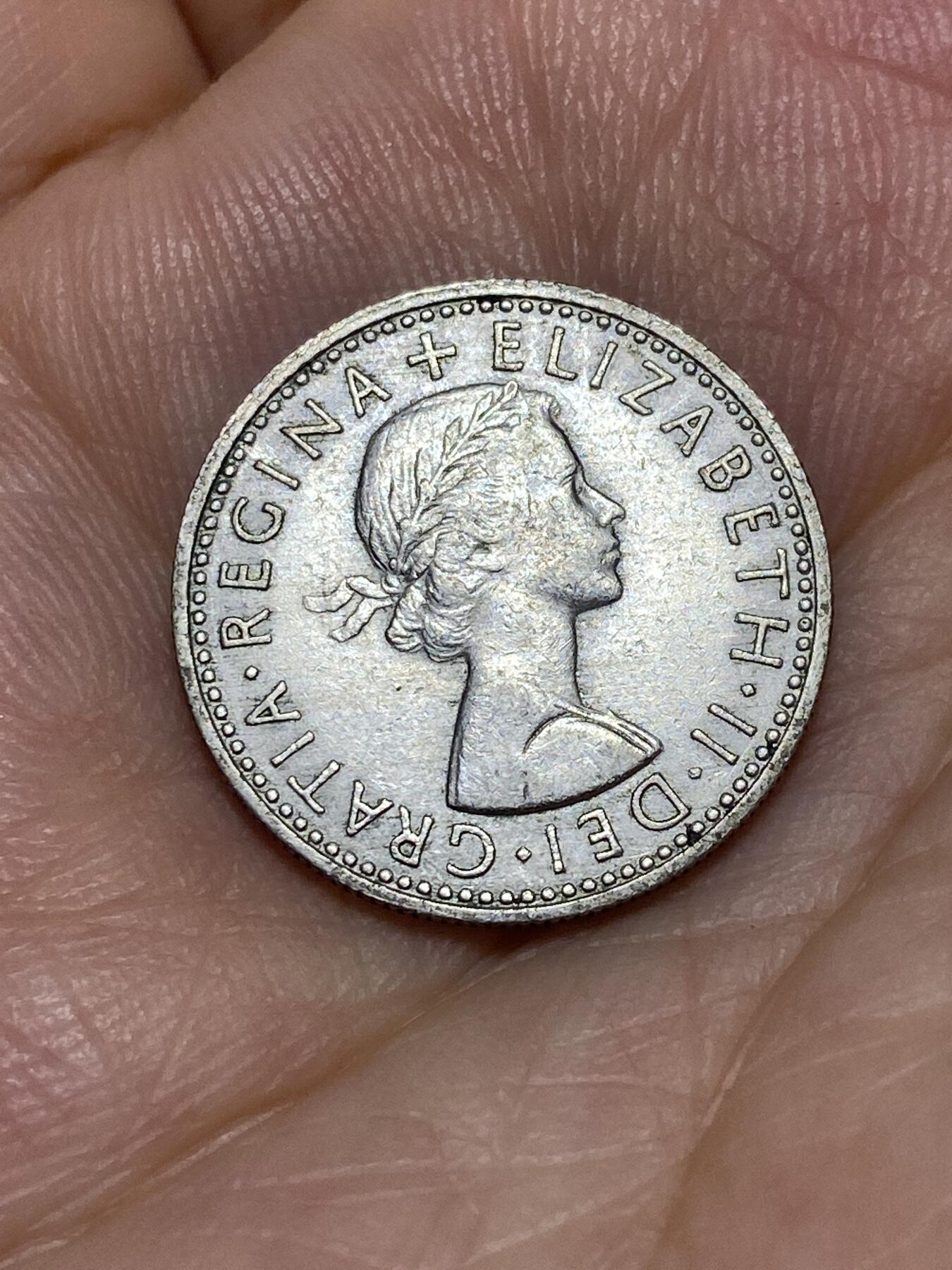 2025年第六十七场(总第九十三场）外国好品散币(免佣金) 英国🇬🇧1965年6便士(伊丽莎白二世青年桂冠)