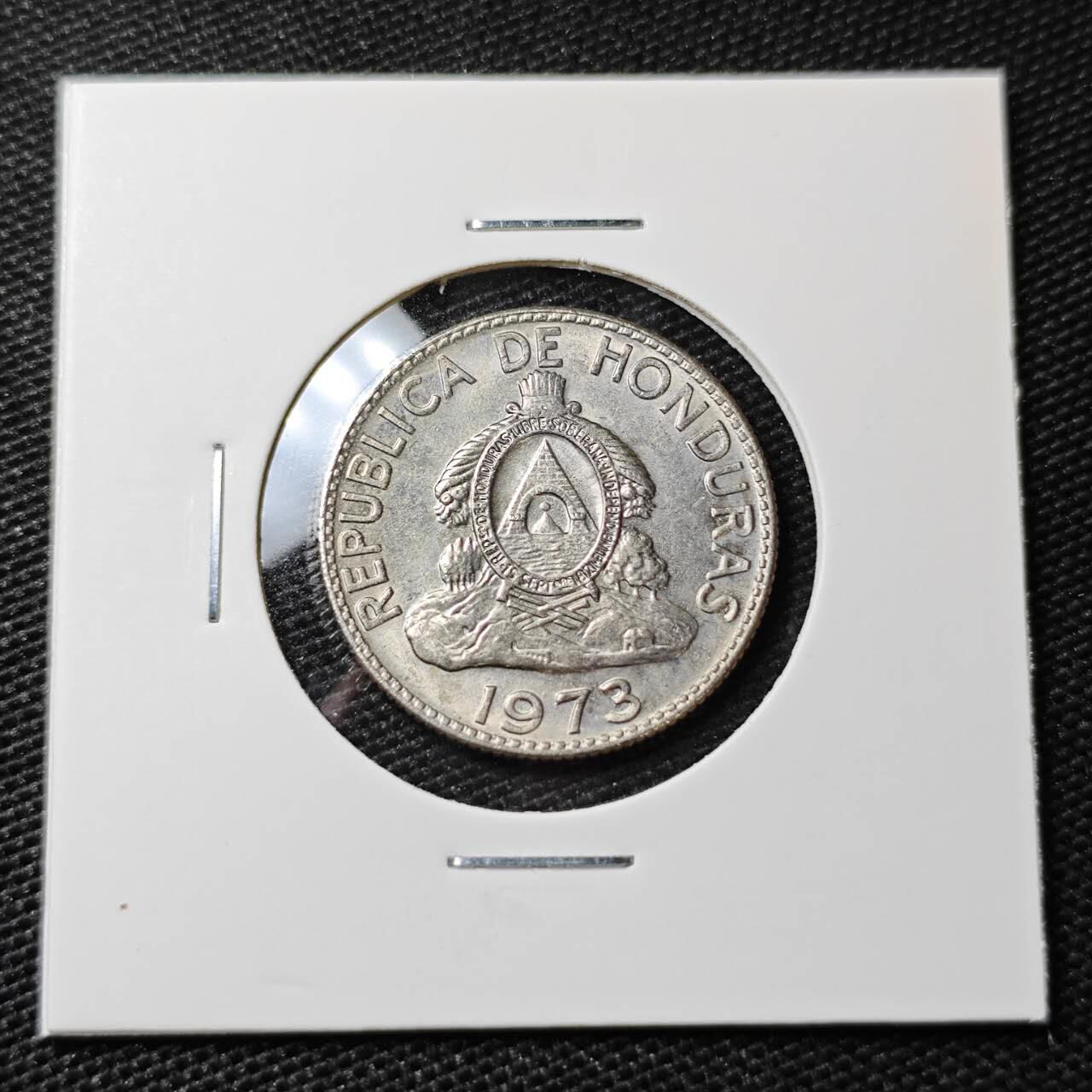 KK钱币收藏小铺 第308期 2月预留时间 周末发货 1973洪都拉斯50分 纪念币