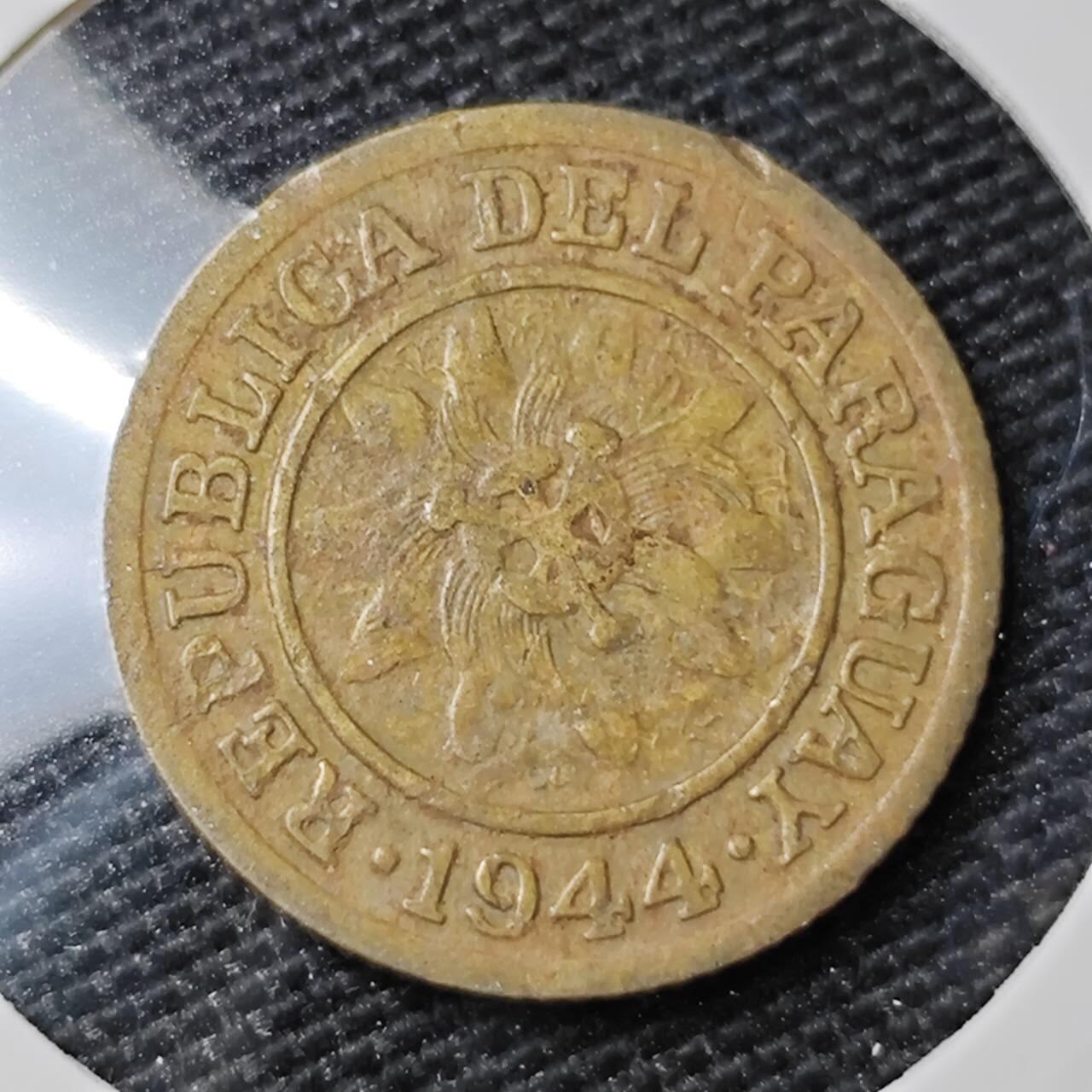 KK钱币收藏小铺 第308期 2月预留时间 周末发货  1944巴拉圭5分