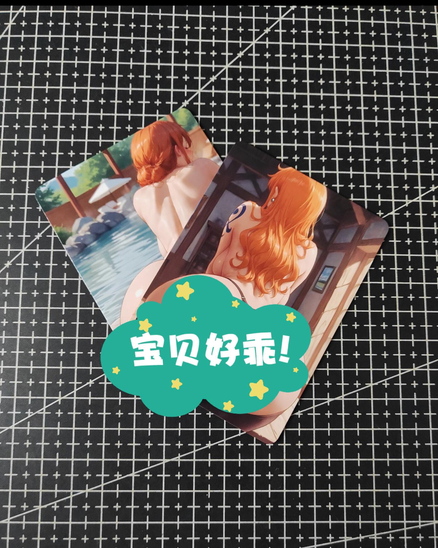 铃鹿第五期（提示一：自制卡难免瑕疵，可能存在撞角爆边等出厂瑕疵，介意慎拍；提示二：参拍请慎重，跑单押金不退的）） 圣诞娜美彩闪对卡