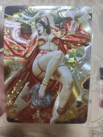 阳大大卡牌超级大甩拍第62期（周五晚上九点截拍，持续收拍品，进群福利早知道） - 【裸卡】燎原文化 刷子特卡 貂蝉 双服饰粗闪4张