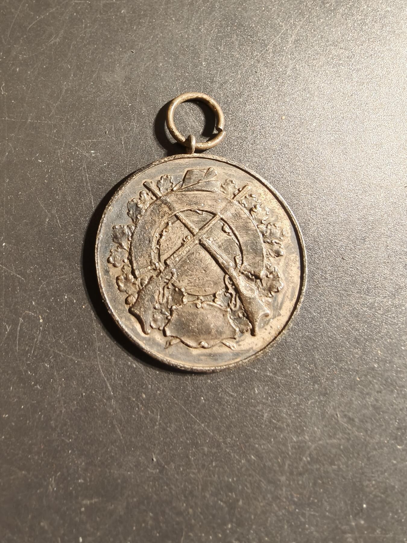 老王徽章第135期 德国1929年射击比赛奖章   无绶带