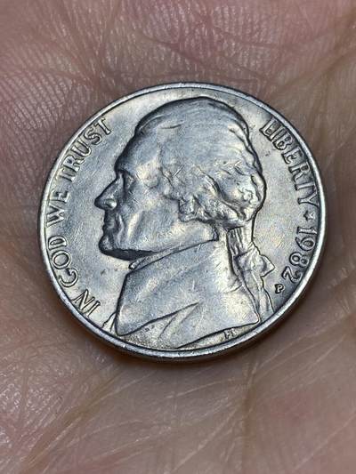 2025年第六十七场(总第九十三场）外国好品散币(免佣金) - 美国🇺🇸1982年5分(P标费城造)