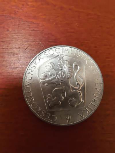 长老汇蛇年精选第二十三场拍卖 1965社会主义捷克斯洛伐克被解放20周年25克朗银币，熔毁近2万枚